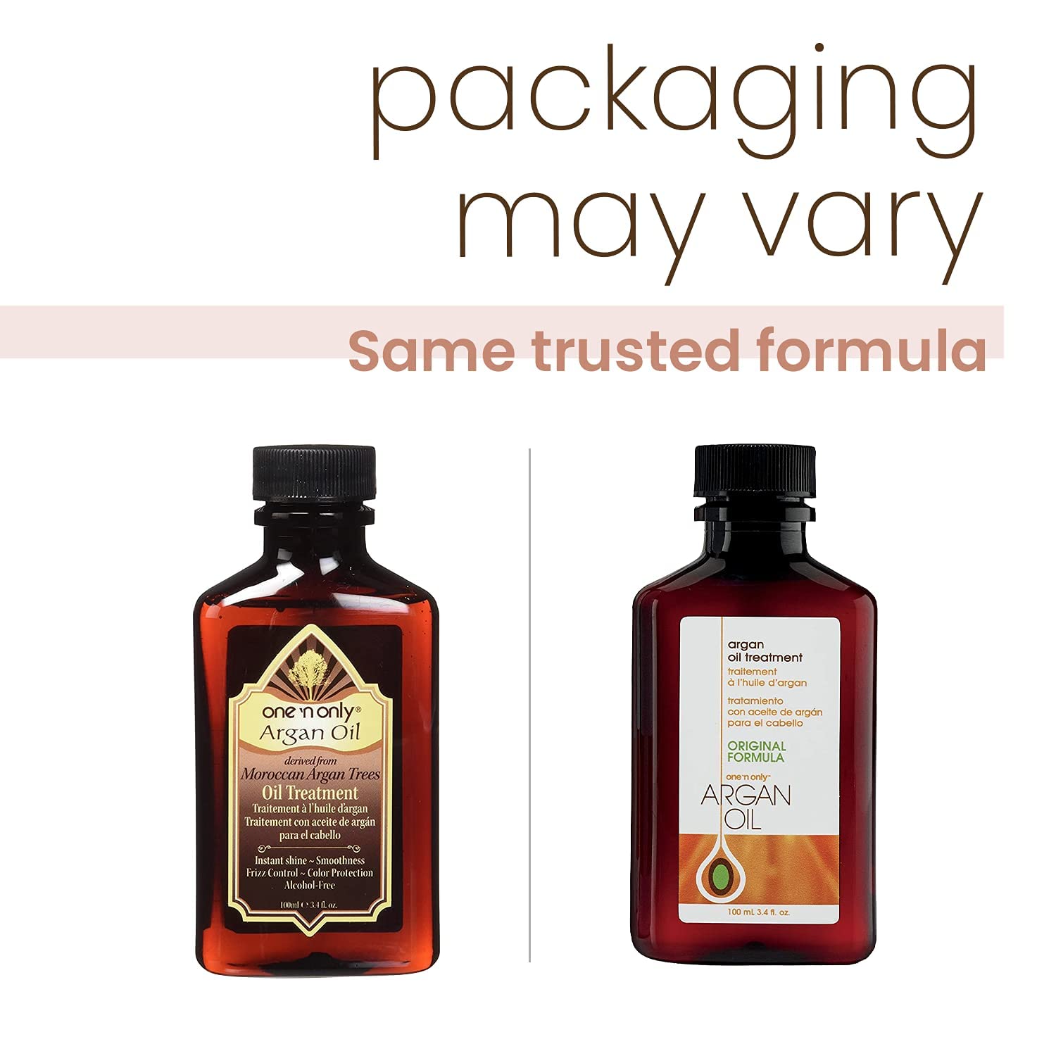 One N' Only Argan Oil Treatment, 3.4 Ounce (Pack of 3)